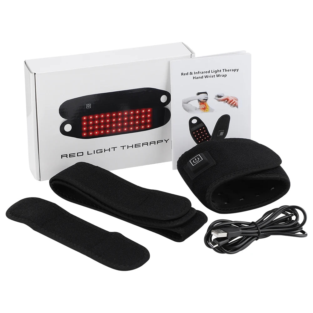 Infrared Red Light Therapy Wrist Brace for Joint Pain Relief