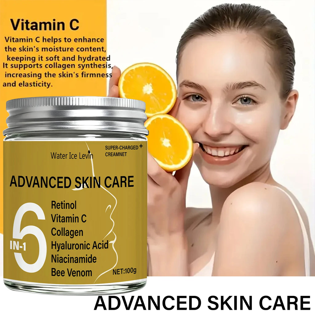 Water Ice Levin Retinol Vitamin C Face Cream Anti-Aging Moisturizer