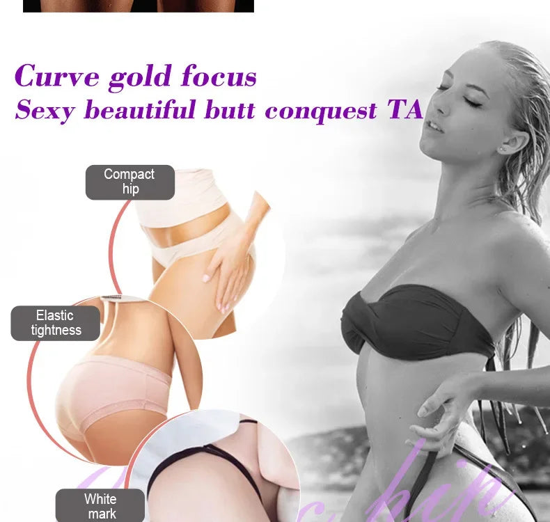 Hip and Breast Enhancement Oil Set Natural Body Shaping Treatment
