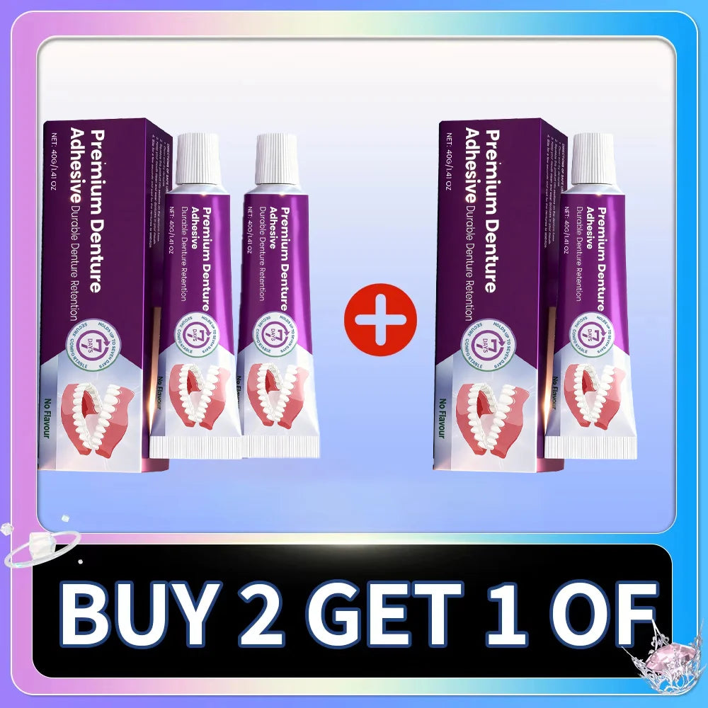 Long-Lasting Denture Adhesive Cream for Secure Hold - 7