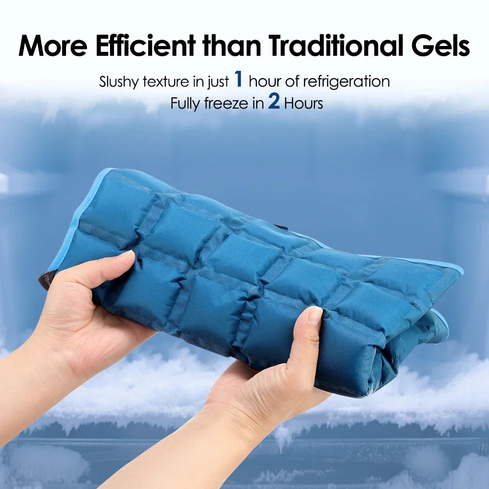 Reusable Hot and Cold Therapy Wrap for Muscle Relief