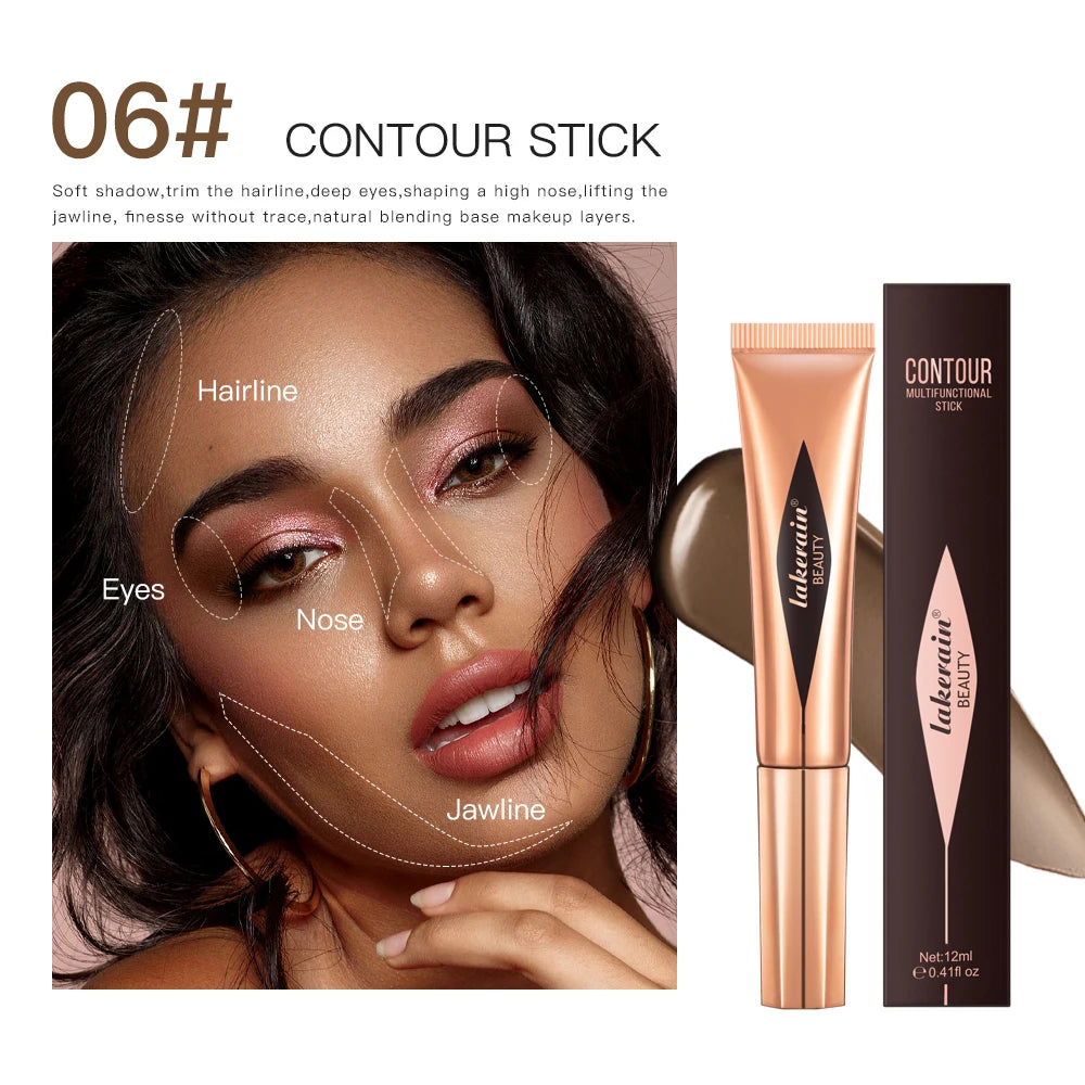Liquid Face Contour and Highlighter Wand with Cushion Applicator - 26