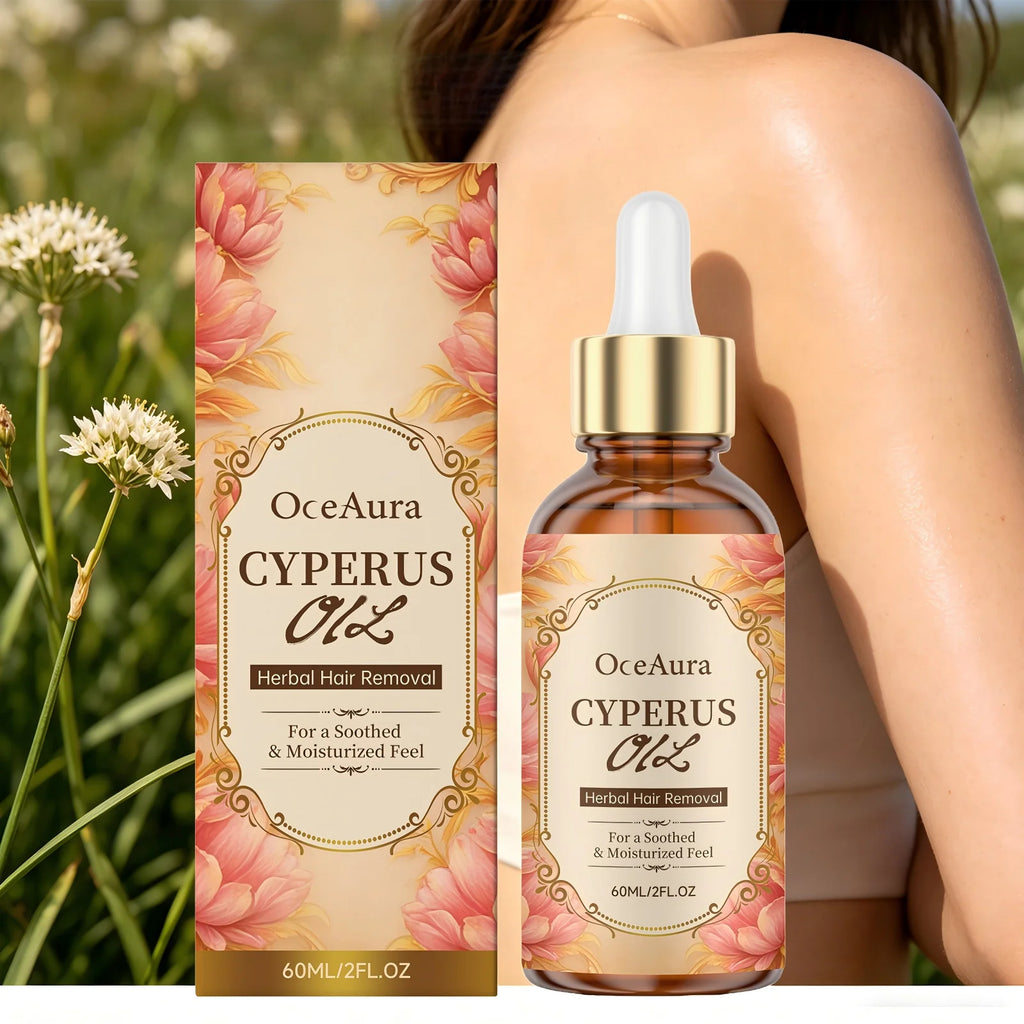 Herbal Cyperus Oil Hair Growth Inhibitor and Soothing Serum