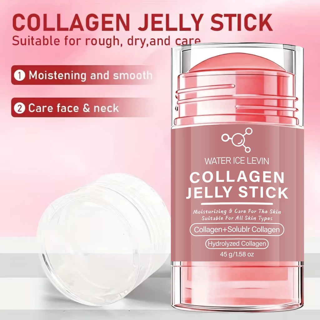 Collagen Jelly Stick Face and Neck Moisturizing Firming Skincare Balm