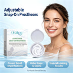 Adjustable Snap-On Smile Veneers for Teeth Gaps and Stains
