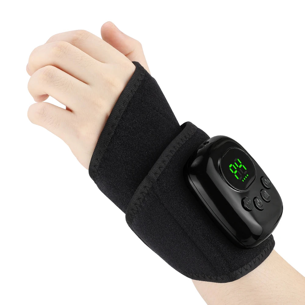 Heated Air Compression Wrist Massager for Pain Relief - 35
