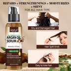 100ml Argan Oil Hair Serum Repair Treatment for All Hair Types