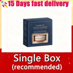 Full Mouth Cosmetic Denture Set with Storage Case