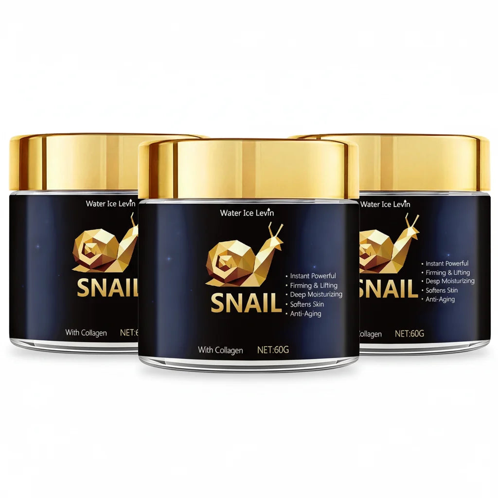 Snail Mucin Moisturizing Cream with Collagen for Radiant Anti Aging Skin - 7
