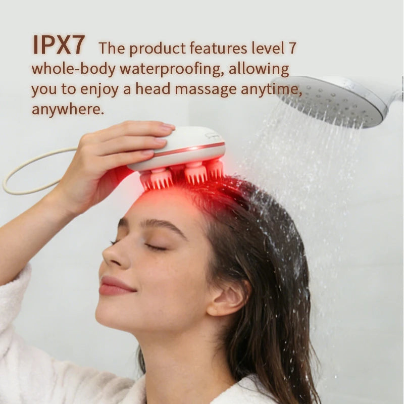 Cordless Waterproof Scalp and Body Massage Device