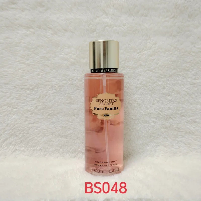 Floral Fruit Fragrance Mist Women Body Spray Vanilla Scent 250ml
