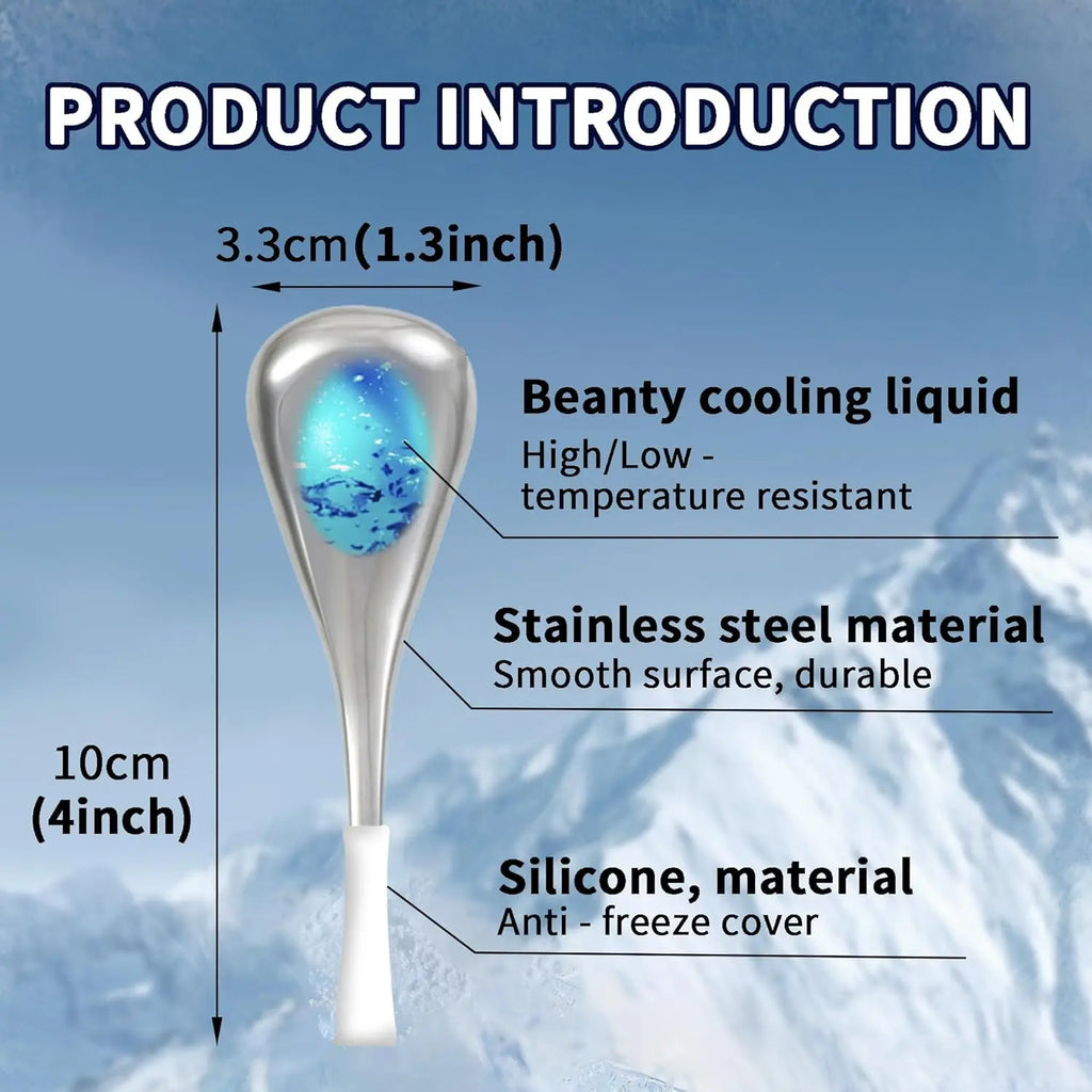 Stainless Steel Facial Cryo Sticks for Puffiness and Skin Cooling