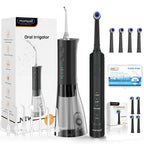 Electric Toothbrush and Portable Water Flosser Oral Care Kit