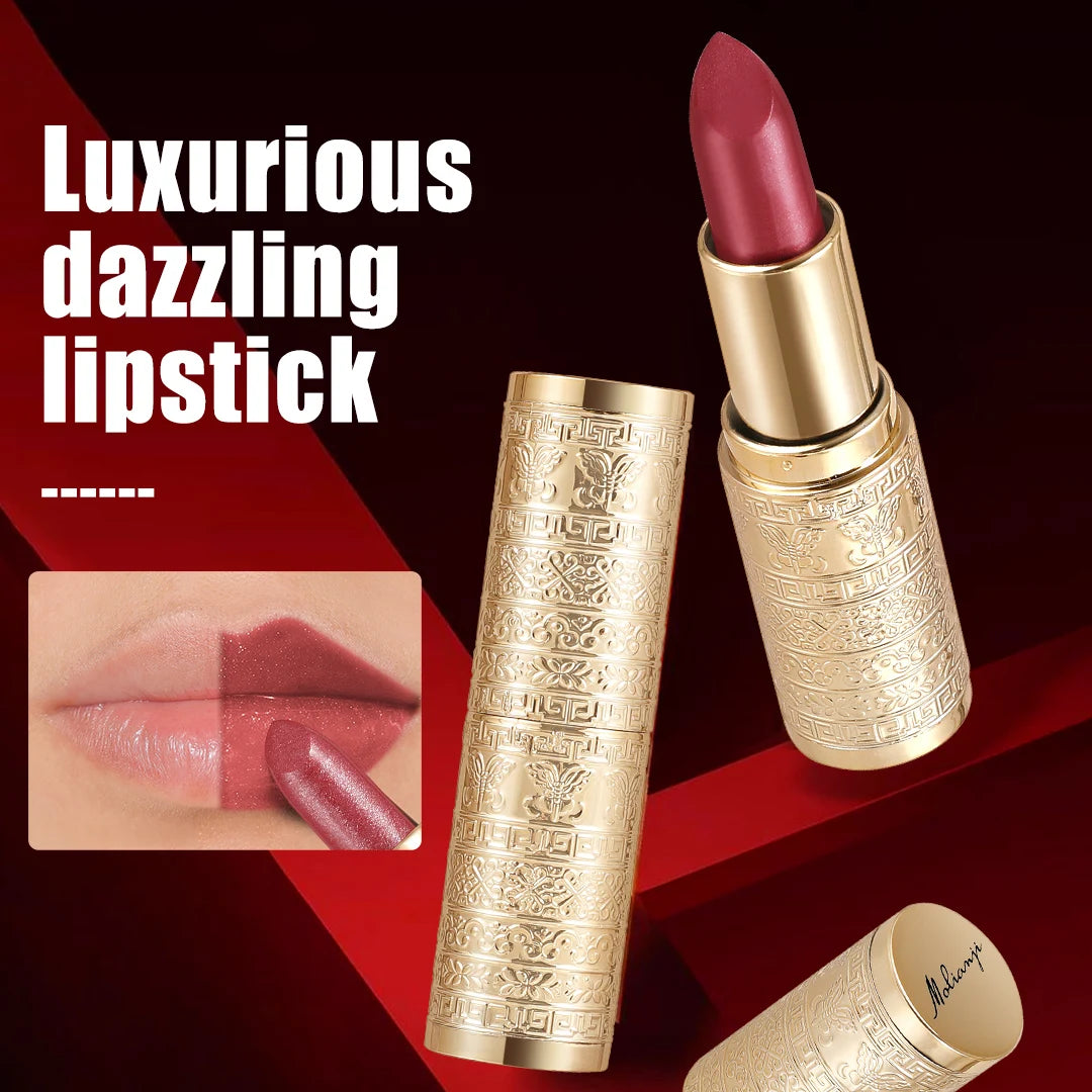 Molianji Shining Lipstick Long Lasting Moisturizing Lip Makeup - 2