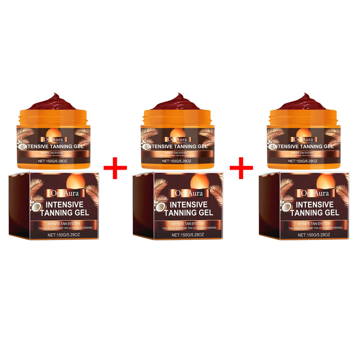 Intensive Tanning Accelerator Gel for Sun and Solarium