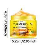 Turmeric Bee Venom Hand and Foot Repair Cream Moisturizing Skin Care 50g