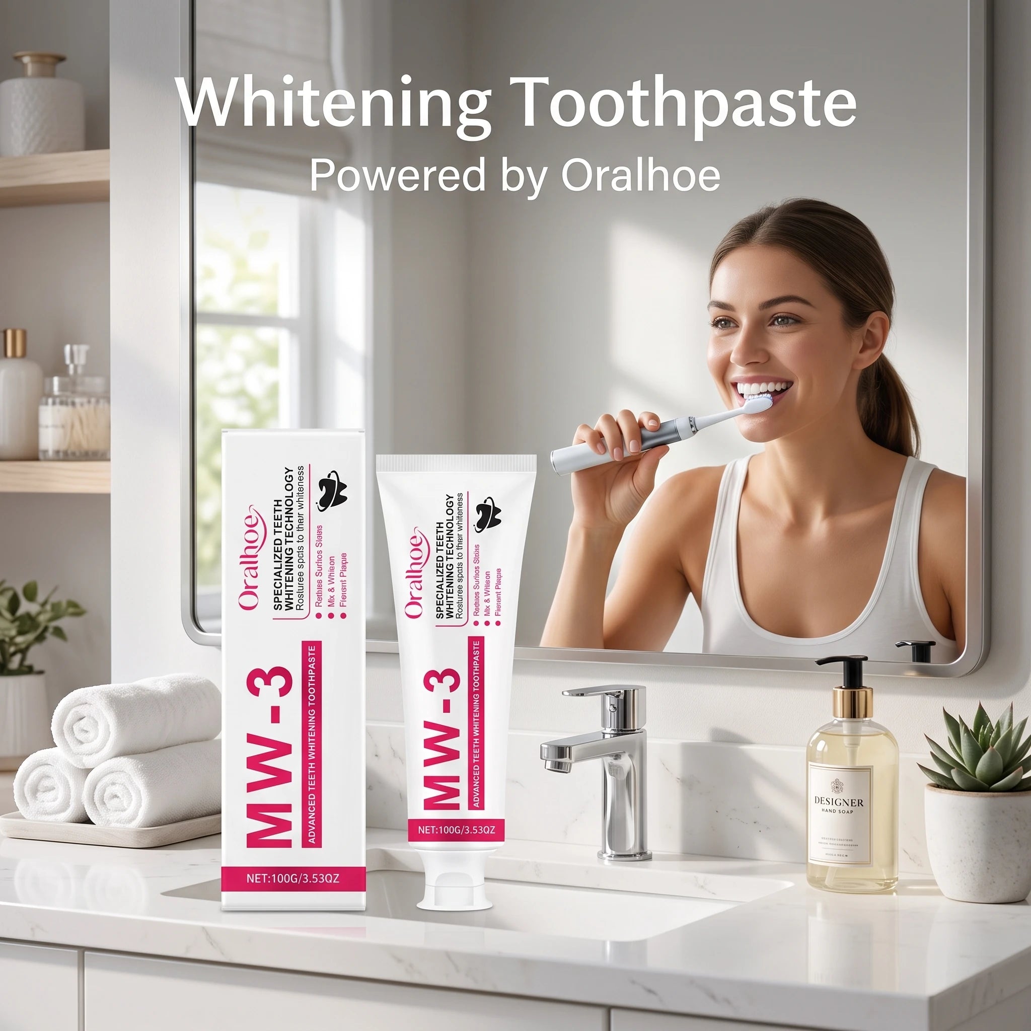 Stain Removal Whitening Toothpaste for Brighter Smiles - 5