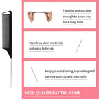Lockmio Hair Wax Stick and Styling Brush Set for Frizz Control