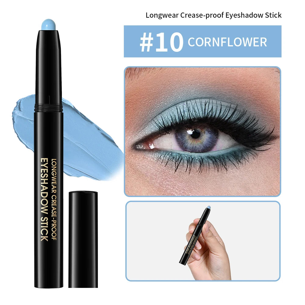 Waterproof Shimmer Eyeliner Pencil for Brightening Eye Makeup - 41