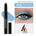 Waterproof Shimmer Eyeliner Pencil for Brightening Eye Makeup