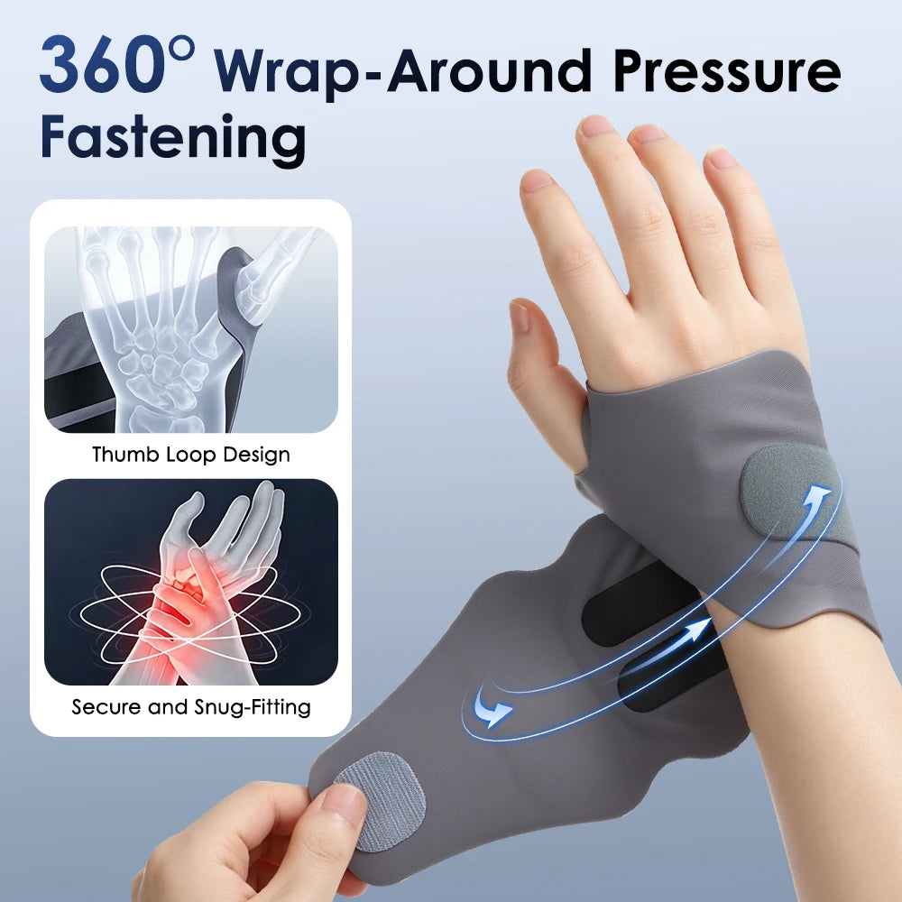 Electric Microcurrent Wrist Massager for Pain Relief - 10