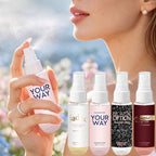 4 Piece Floral Fragrance Mist Set Unisex Long Lasting Perfume Spray