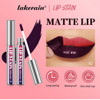 Waterproof Peel-Off Lip Stain for Long-Lasting Matte Color