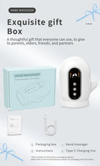 Electric Hand Massager with Heat and Compression