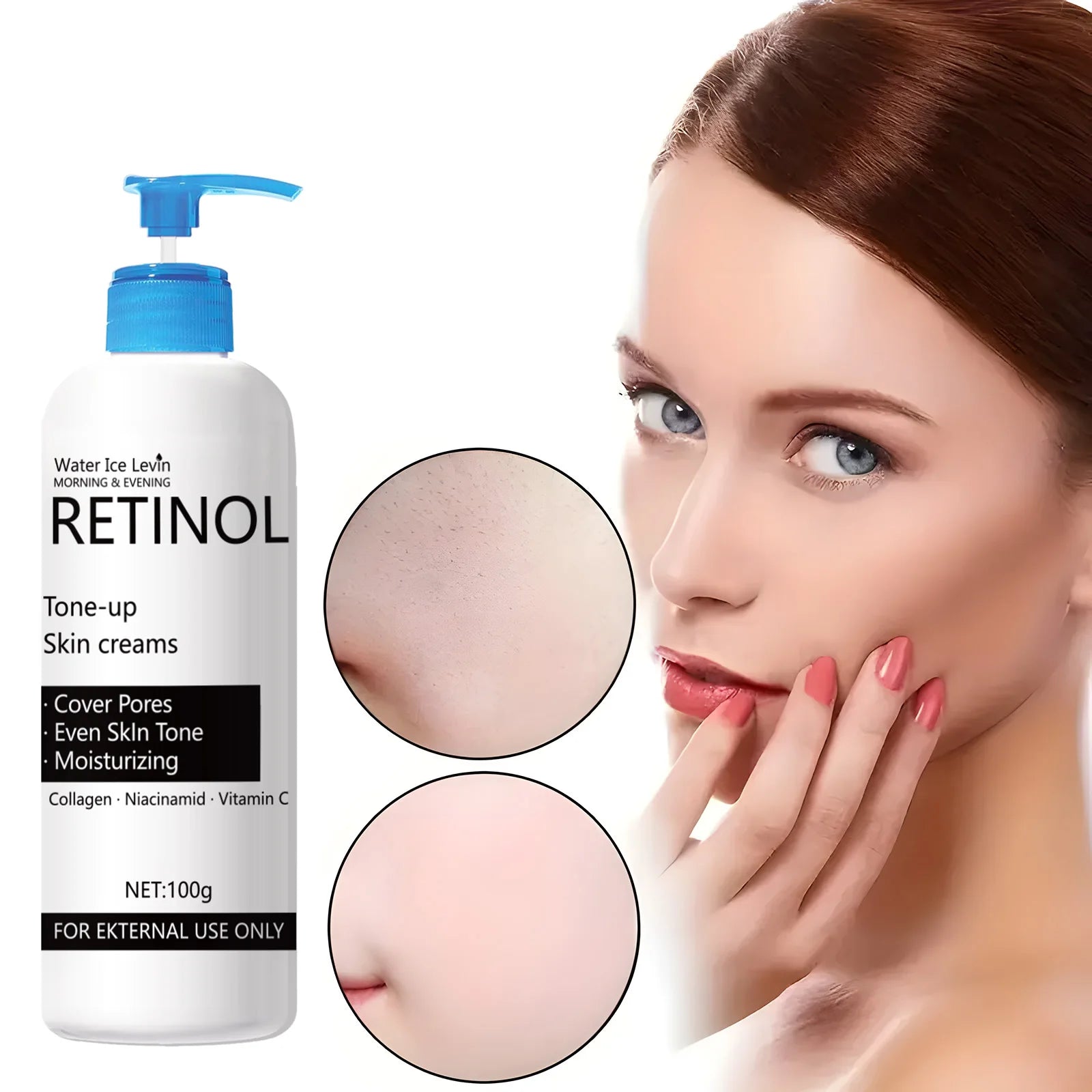Retinol Face Cream Moisturizer with Collagen and Hyaluronic Acid - 5