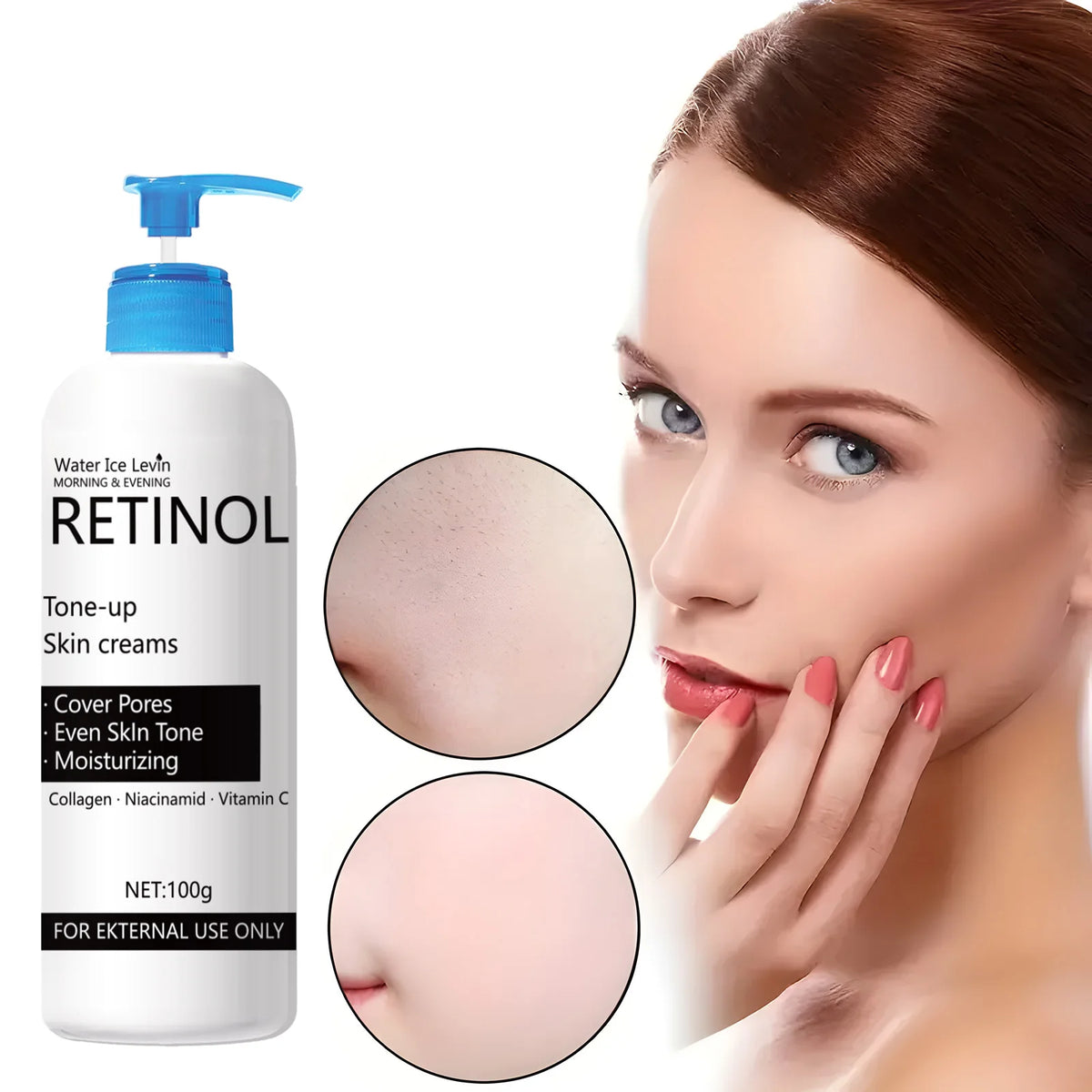 Retinol Face Cream Moisturizer with Collagen and Hyaluronic Acid