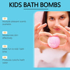 Kids Moisturizing Bath Bomb Gift Set