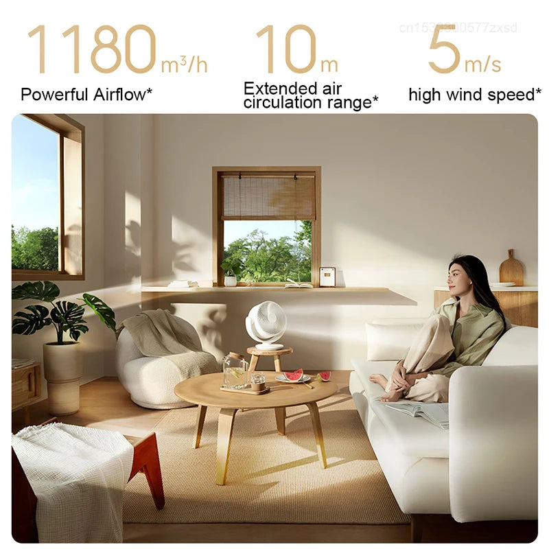 MIJIA DC Inverter Desktop Fan Smart Air Circulator App Controlled