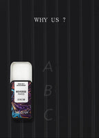 3pc Solid Fragrance Balm Portable Matte Metal Deodorant Perfume Set