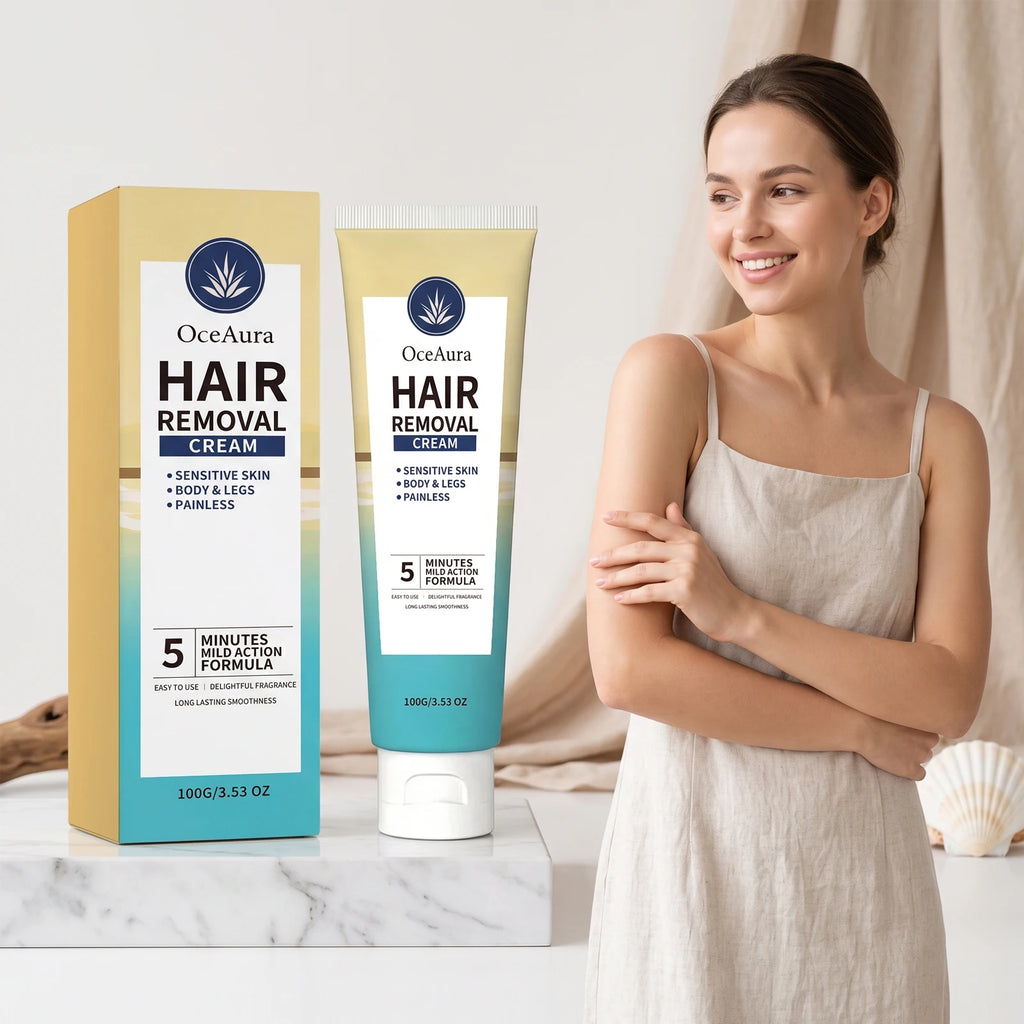 Painless Hair Removal Cream for Sensitive Skin