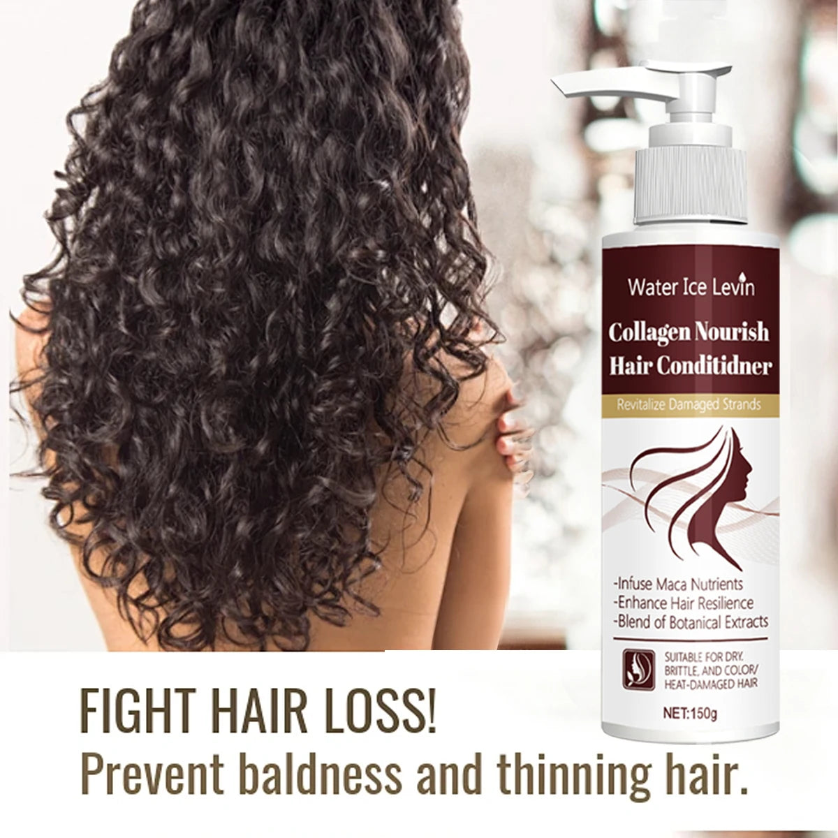 Collagen Maca Root Hair Conditioner 150g