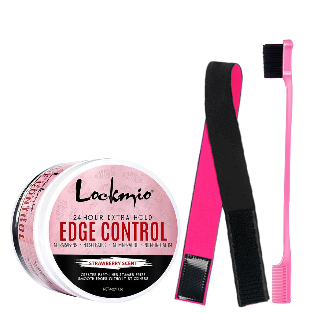 Lockmio Lace Melting Spray and Edge Control Wig Styling Kit