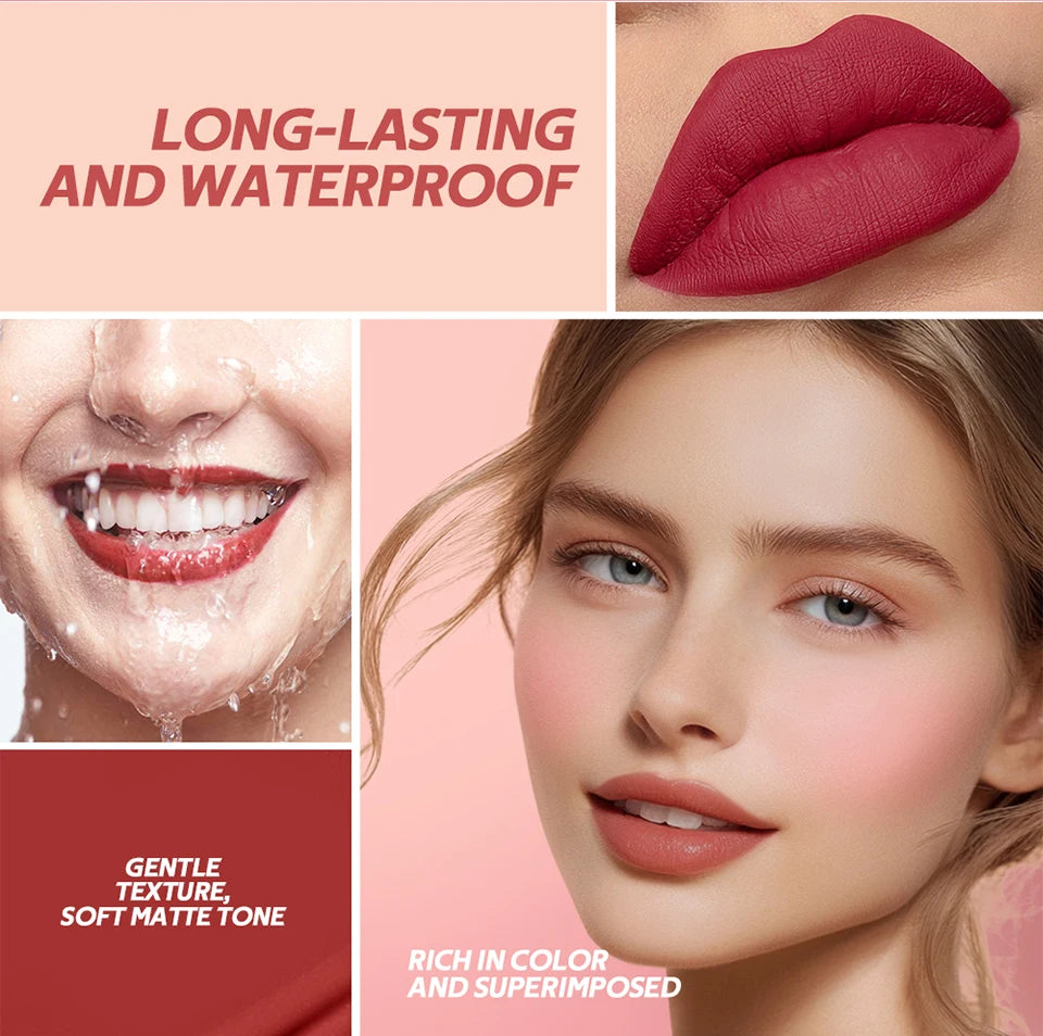 Long-Lasting Waterproof Matte Lip Tint