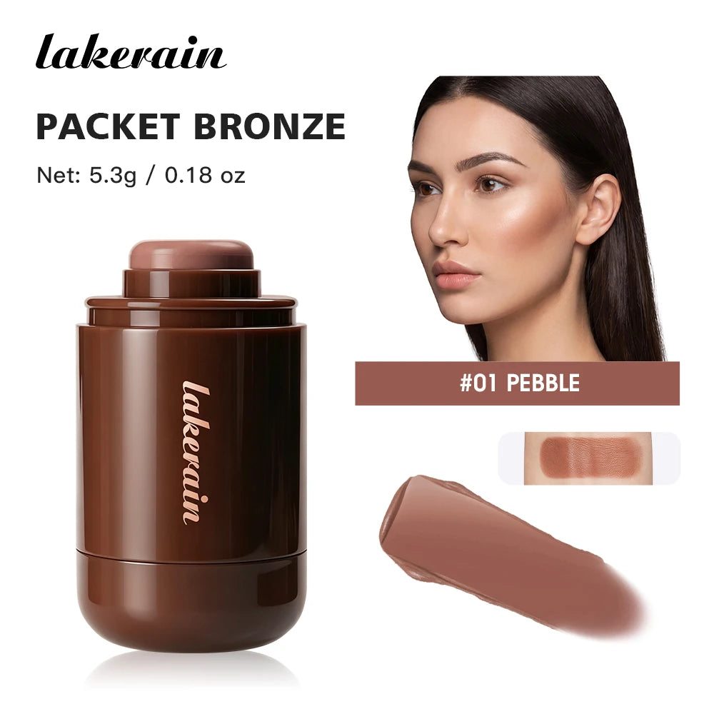 Cream Bronzer Stick for Natural Face Contouring