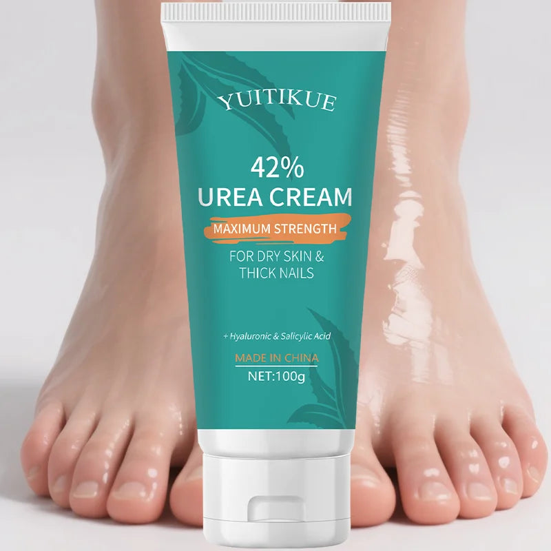 YUITIKUE 42 Percent Urea Cream Foot Moisturizer for Cracked Heels 100g
