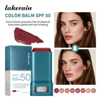 SPF 50 Hydrating Blush Stick for Face and Lips