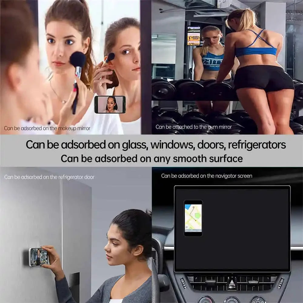 Silicone Suction Cup Phone Mount for Hands-Free Selfies & Videos