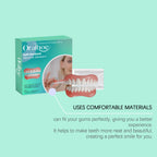 Flexible Silicone Cosmetic Dentures for Natural Smile