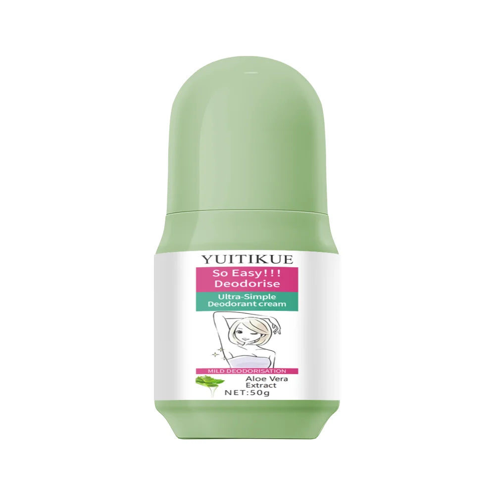 YUITIKUE Natural Deodorant Cream 50ml Sweat Control and Underarm Care