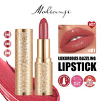 Molianji Shining Lipstick Long Lasting Moisturizing Lip Makeup