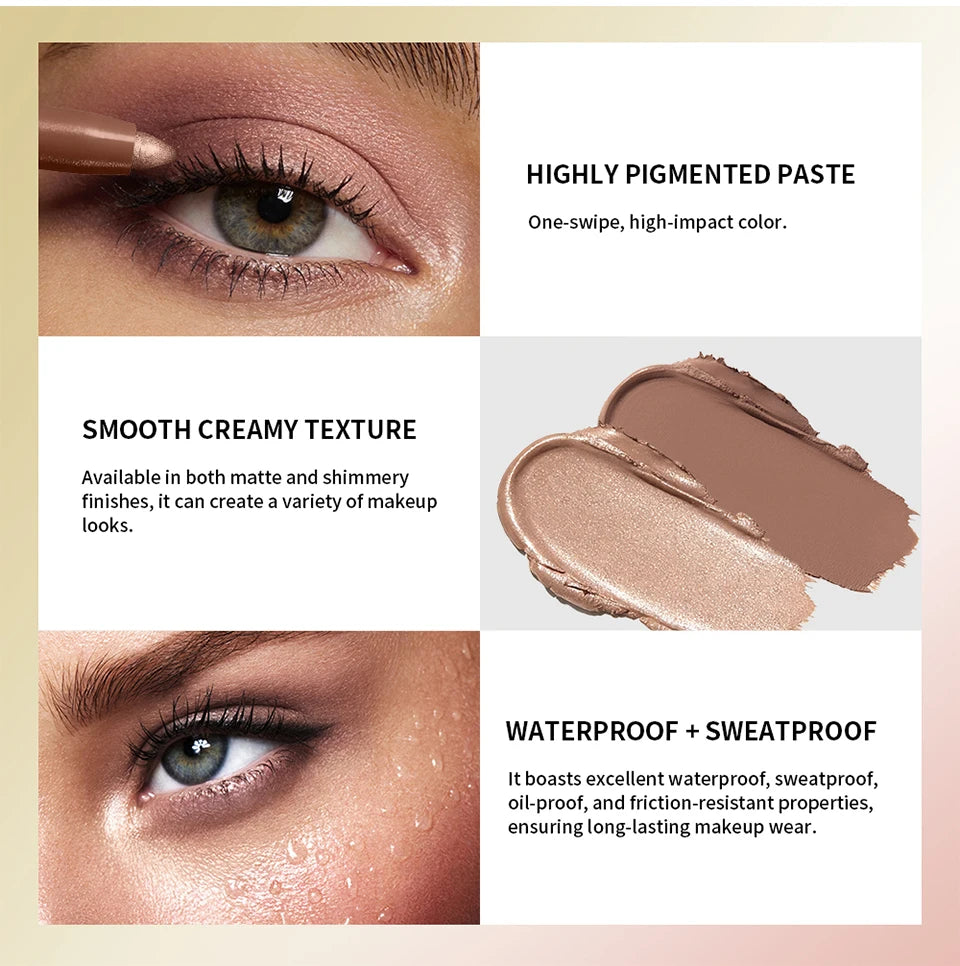 Waterproof Cream Eyeshadow Stick