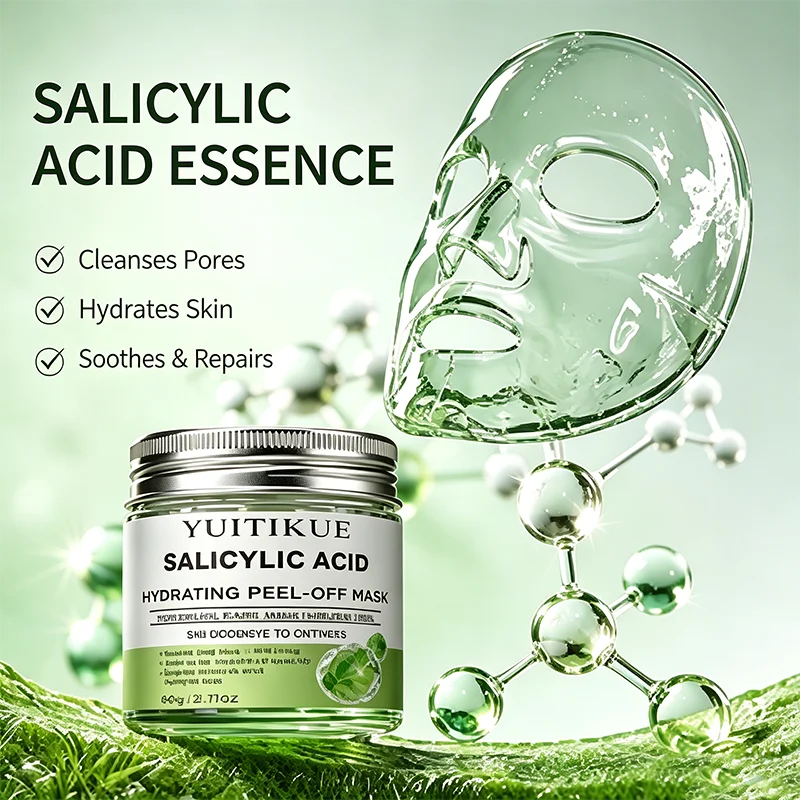YUITIKUE Salicylic Acid Peel Off Mask Deep Pore Cleansing Facial Treatment