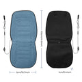 Heated Faux Lambswool Car Seat Cushion for Winter