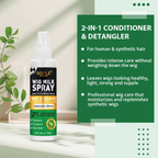 Goiple Wig Milk Spray Detangler and Hair Care Kit for Synthetic Wigs