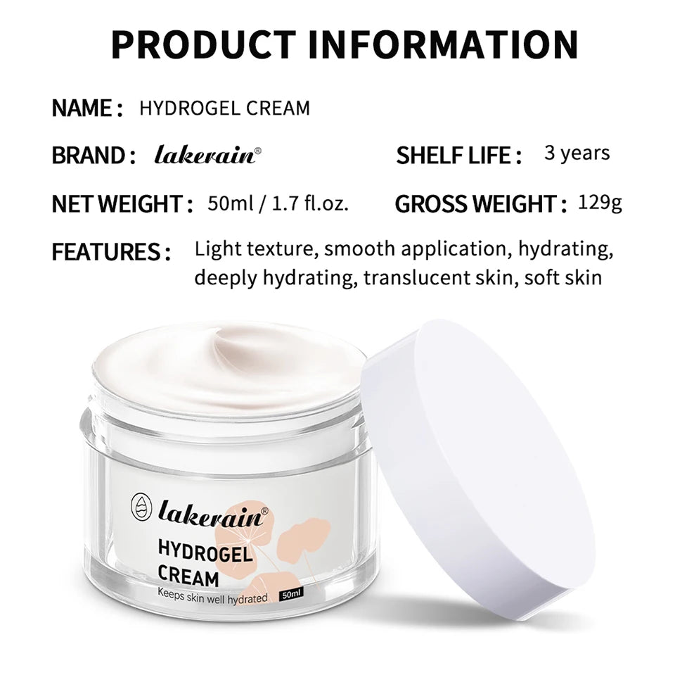 Deeply Hydrating Hydrogel Facial Cream for Smooth Skin