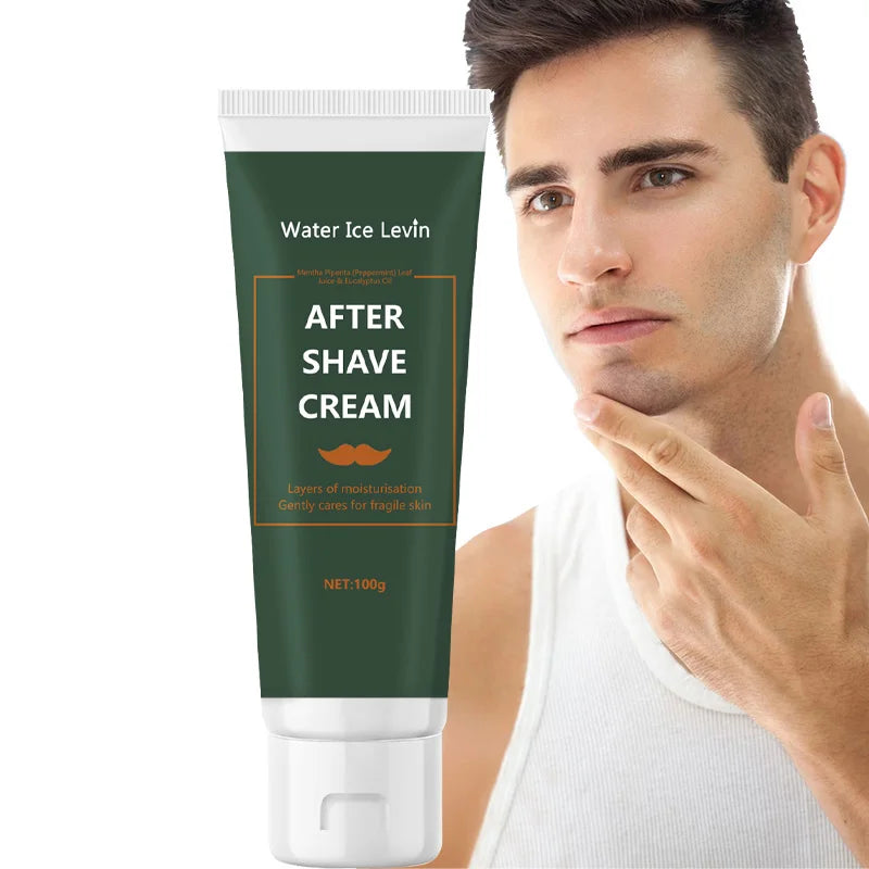 Water Ice Levin After Shave Cream for Men Soothing Hair Removal Lotion